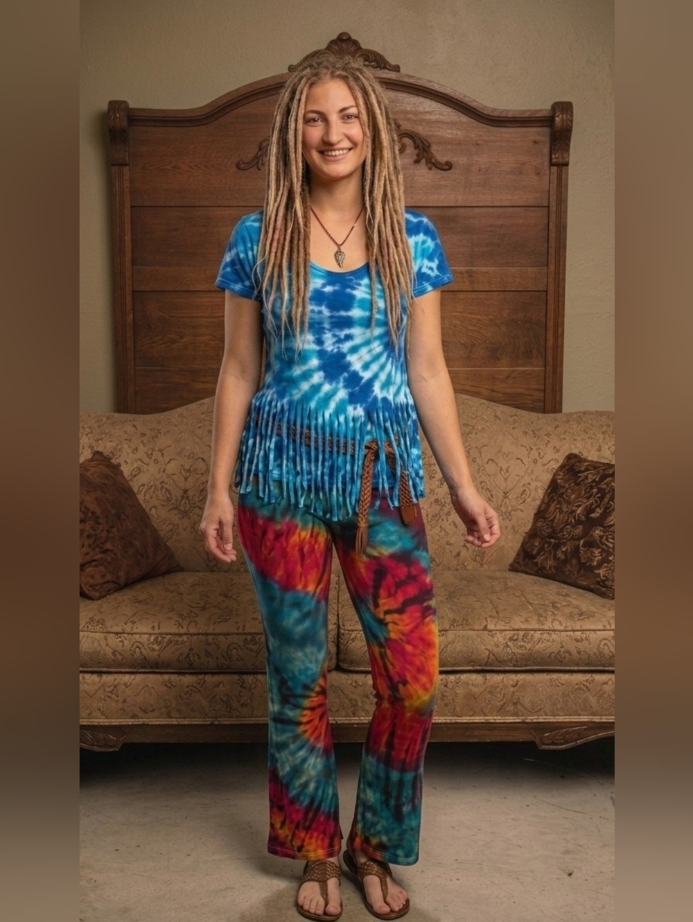 🌹⚡Jayli Hand Dyed Leggings Family Brand Clothing⚡🌹